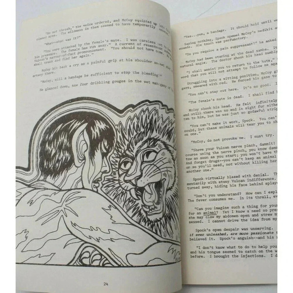 Vintage 1977 R & R III Terkzine Star Trek Fanzine Zine - Picture 3 of 4